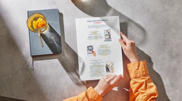 Create a CV library in 3 steps
